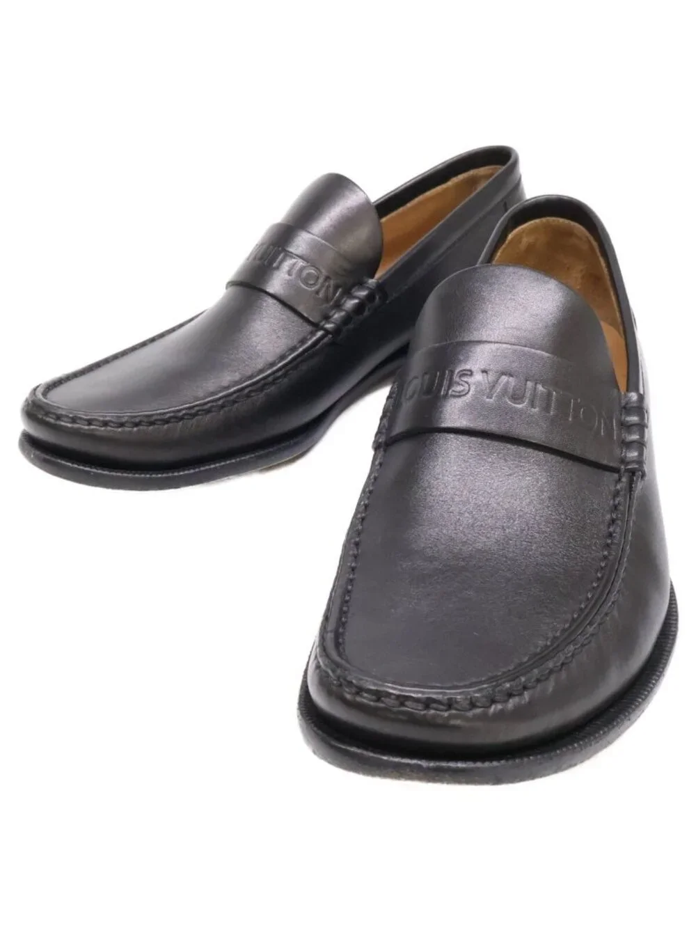 Louis Vuitton Leather Loafers